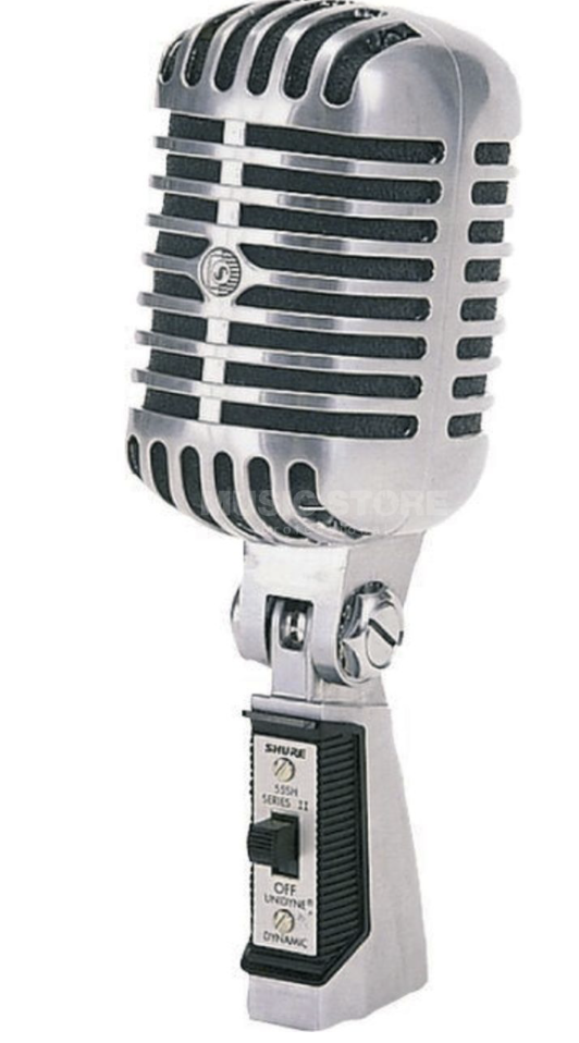 Shure 55 Silver